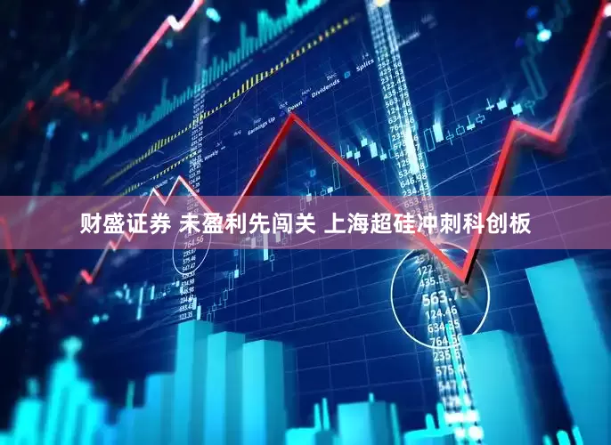 财盛证券 未盈利先闯关 上海超硅冲刺科创板
