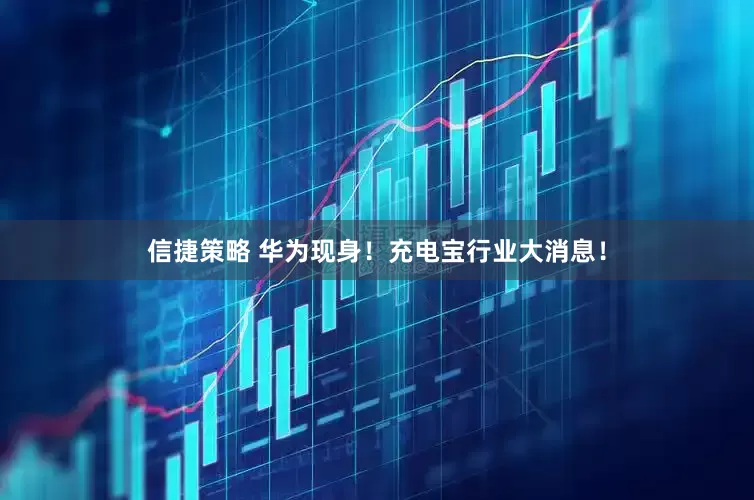 信捷策略 华为现身!充电宝行业大消息!